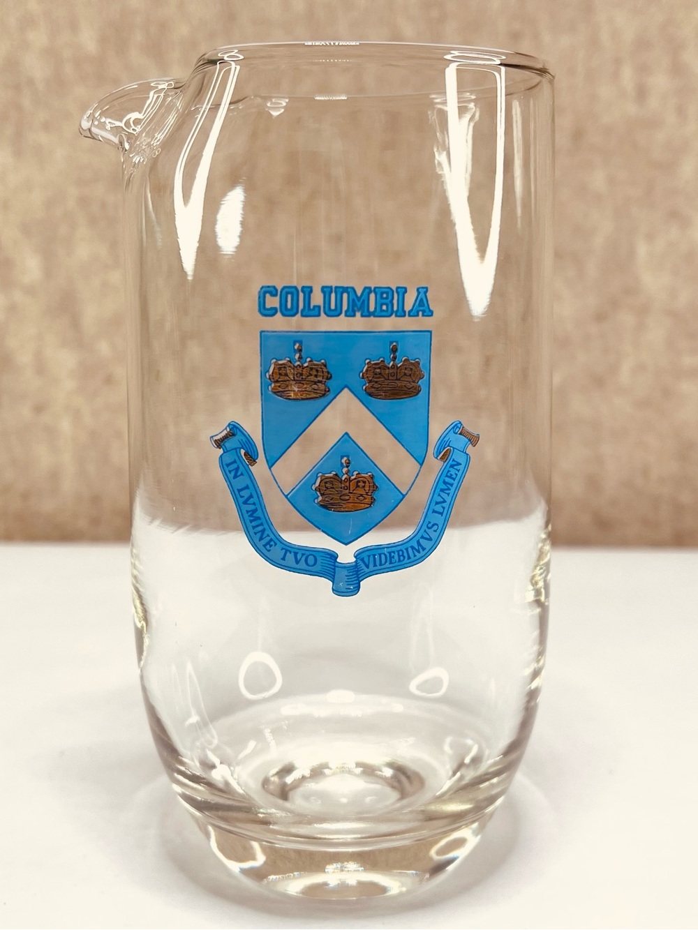Columbia University Cocktail Mixer Pitcher Carafe Creamer Cocktails Barista